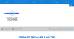 Desktop Screenshot of froidservices41.com